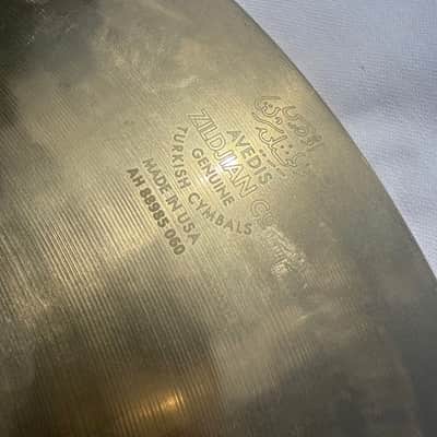 Zildjian 22" A Custom Medium Ride Cymbal - Great Condition image 4