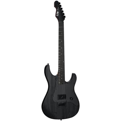 ESP LTD Deluxe SN-1 HT Electric Guitar, Black Blast image 2