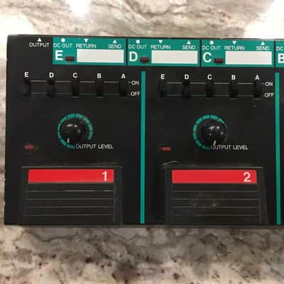 Aria APB-5 Effects Programmer Pedal / Power Supply Rare Vintage Bypass Looper image 2