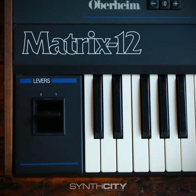 1980s Oberheim Matrix-12 (Fully Serviced) w/ ATA Flight Case image 2