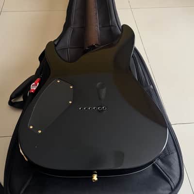 Schecter Reaper-6 Custom 2023 - Gloss Black with Bareknuckle Juggernaut pickups image 18