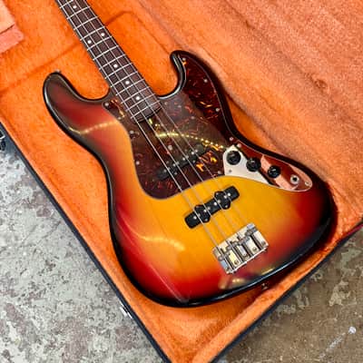Fernandes Revival electric jazz bass c 1975 - Sunburst original