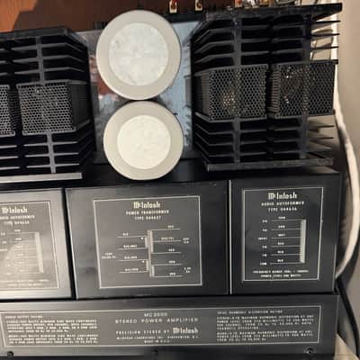 McIntosh MC2200 200-Watt Stereo Solid State Power Amplifier 1976 - 1982 - Aluminum image 5