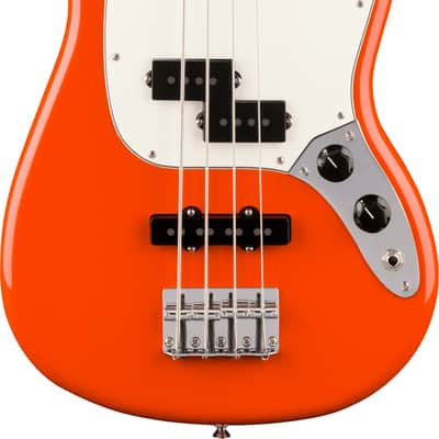 Fender Player II Mustang Bass PJ Rosewood Rallye Orange image 2