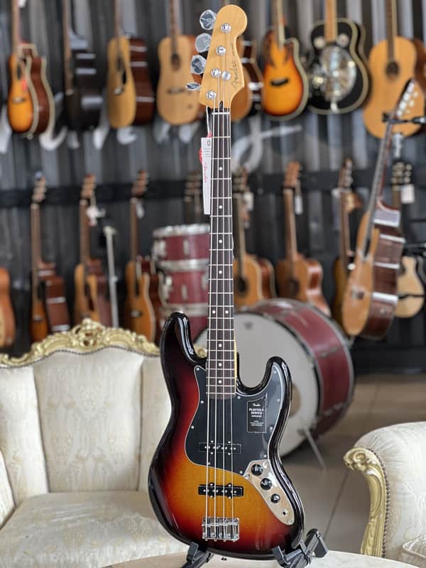 FENDER LTD Player II Jazz Bass - Sparkle 3-Colour Sunburst image 1