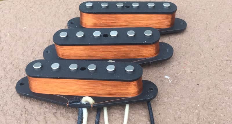 Hand Wound Stratocaster Pickups Set-Vintage Class-Alnico 5-Handwound Strat-Tone Hatch image 1