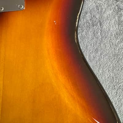 Fender Jazz Bass MIJ Made in Japan 1991-1992 3-Color Sunburst w/ Gig Bag image 13