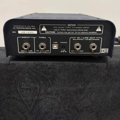 Suhr Reactive Load IR 8 Ohm DI Box with Impulse Responses 2019 - Present - Black image 5