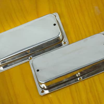 Thunderbird Bass Pickup Set with Rings and Screws - Nickel image 1