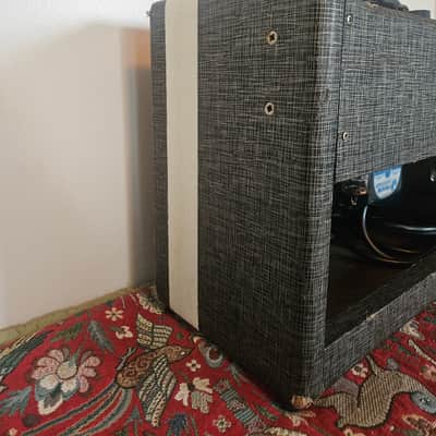 Supro 1606 Super 1960 original speaker - Blue Rhino Hide image 5