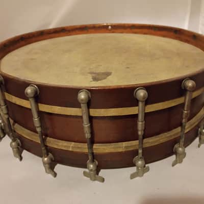 Jason Ward Snare Drum - thumbscrew 1920s Bild 9