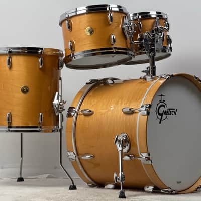 Gretsch 20/10/12/14” USA Custom Drum Set - Gloss Classic Maple image 3