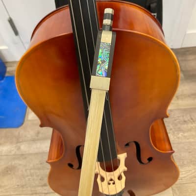 Strobel MC-75 Student Series 4/4 Size Cello W/Case image 3