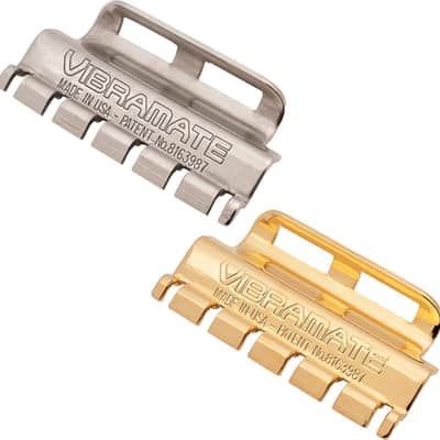 Vibramate String Spoiler Accessory For Bigsby - 24K Gold over Stainless - EZ String Changes! image 6