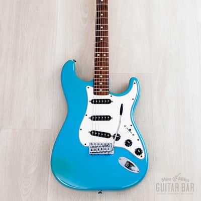 1981 Fender International Color Series Stratocaster Maui Blue, 100% Original w/ Case, Hangtag image 2
