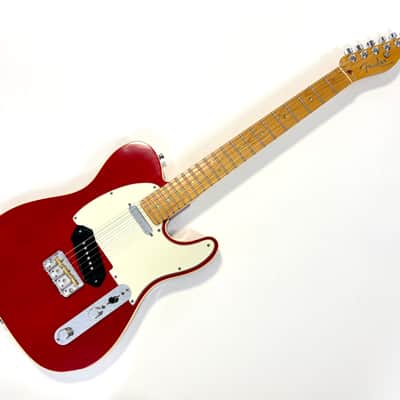 Fender Telecaster American Deluxe 2000 Crimson Red Transparent image 1