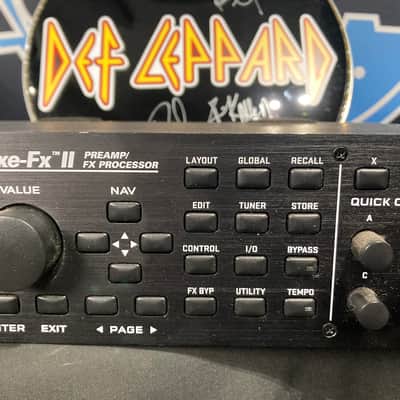 Vivian Campbell's, Def Leppard, Fractal Axe FX II WITH PRESETS And Tour Artifacts. (VC #5006) 2014-2018 image 10