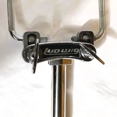 Ludwig Late 70s Early 80s 781-2 19" Double Tom Holder w/P-2952 T-Handles and new Down Post - LDTH-110 image 1