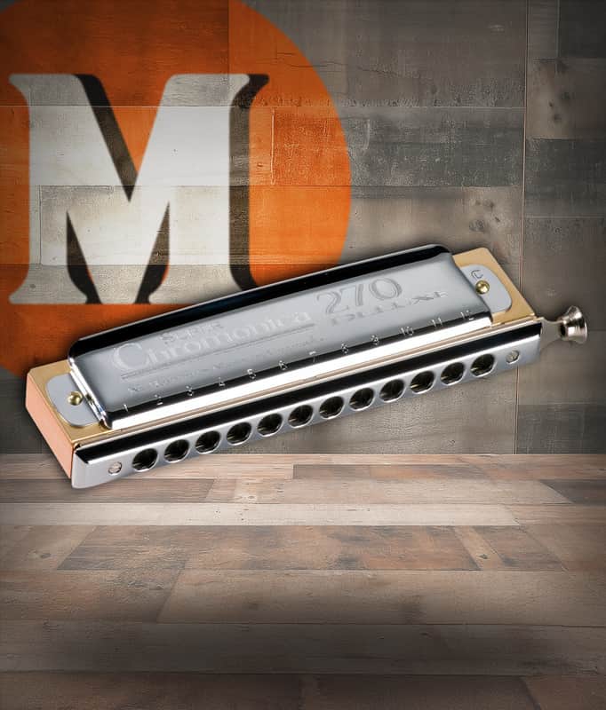 Hohner Super Chromonica 270 Deluxe Chromatic Harmonica - Key of C (7540-C) image 1