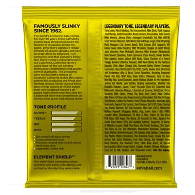 Beefy Slinky Nickel Wound Electric Bass String 65-130 Set Gauge 65 80 100 130 High-C Steel Hex-Core image 2