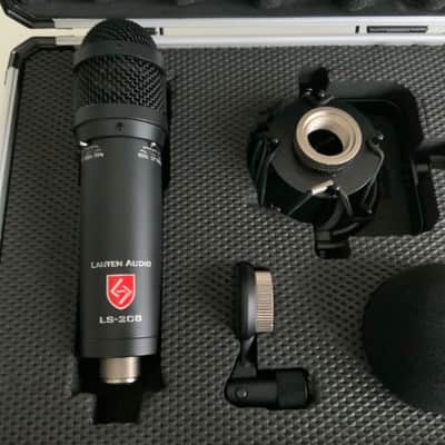 Lauten Audio LS-208 Large Diaphragm Cardioid Condenser Microphone with Custom Pop Filter image 3