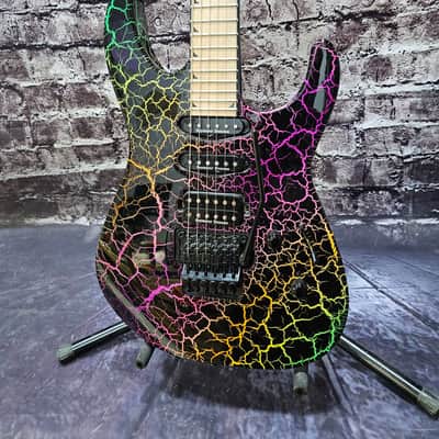 Jackson Pro Series SL3M Soloist With Ohsc! 2020 - Present - Rainbow Crackle image 3