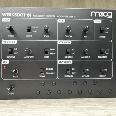 Moog Werkstatt-Ø1 (Moogfest 2014 Kit) 2010s - Black image 2
