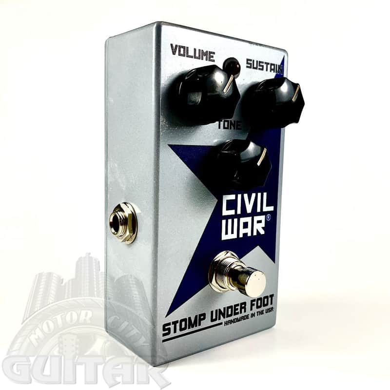 Stomp Under Foot Civil War (muff) ファズ Stomp Under Foot Civil War Muff Fuzz Pedal | Reverb