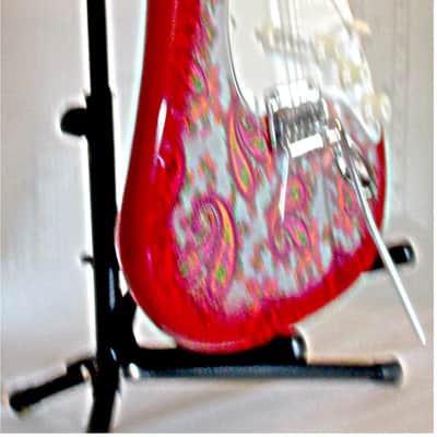 Firefly FFST-SRD-560 Pure Series Electric Guitar - Red Paisley Color image 6