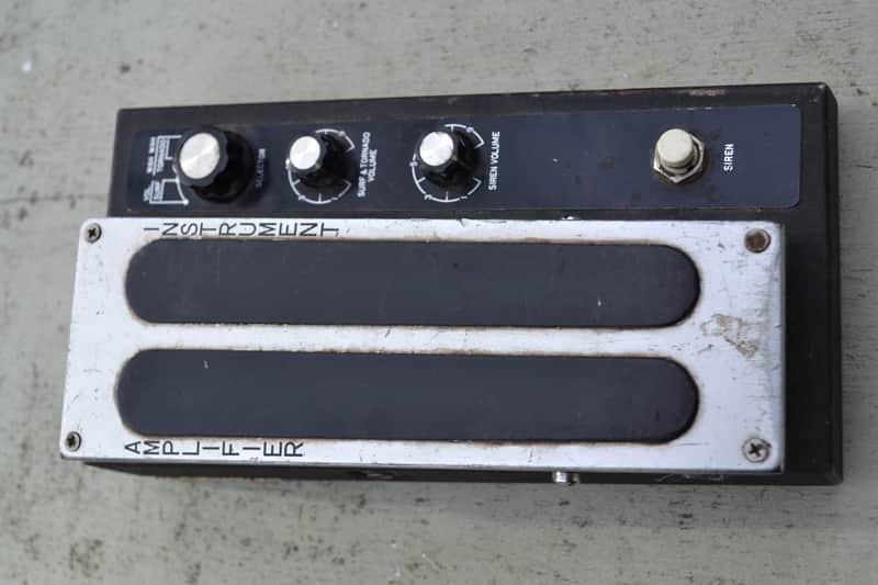 Vintage 1960's Shin-ei Siren Wah Surf Wah Wah Tornado Analog Guitar Pedal image 1