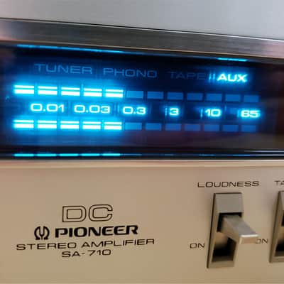 Rare Vintage Pioneer SA-710 Integrated Amplifier 65 wpc | Reverb