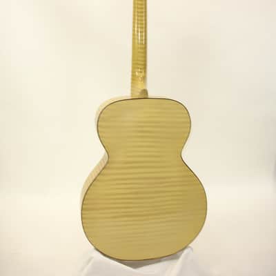 Vintage 1960's Kay K6868 Style Leader Archtop Acoustic Guitar Honey Blonde image 23