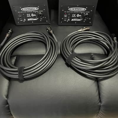 Auratone 5C Active Super Sound Cube 4.5 Inch Reference Monitor Pair 2024 - Black image 2