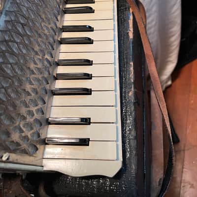 hohner student accordion. see details white image 2
