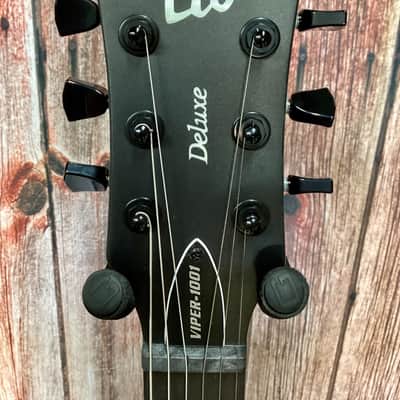 Player Grade LTD VIPER-1001 EVERTUNE Charcoal Metallic Satin image 4