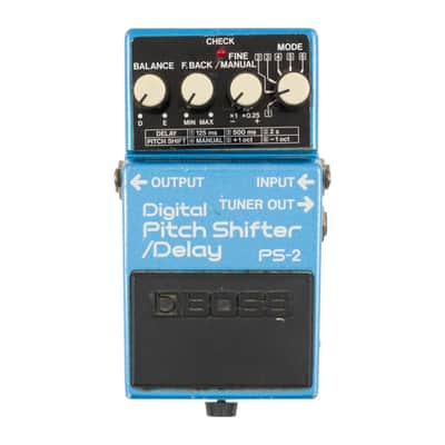 Boss PS-2 Digital Pitch Shifter / Delay Pedal | Reverb