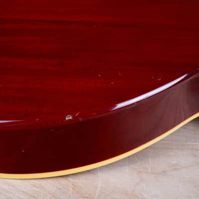CoolZ ZLS-2/FM MIJ 2007 Cherry Sunburst Flame Top Made in Japan w/ Bag image 16
