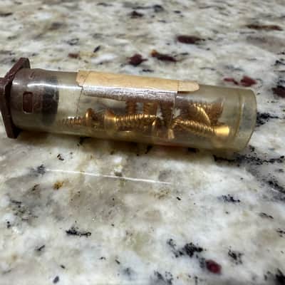 DiMarzio Pickguard Screws 80s NOS - Gold image 4