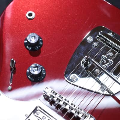 Guild Surfliner Deluxe Scarlett Red Metallic HSS Solid Body Electric Guitar image 14