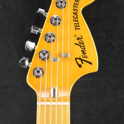 Mint Fender American Vintage II 1975 Telecaster Deluxe Maple Fingerboard Black image 8