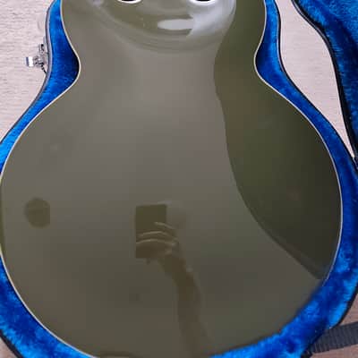 Epiphone Shinichi Ubukata ES-355 Custom Bigsby - Olive Drab image 10