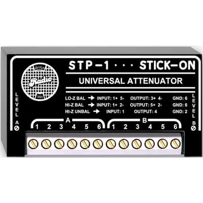 RDL STP-1 Dual Variable -85 Db Attenuator for Lo-Z and Hi-Z balanced or unbalanced signals image 1