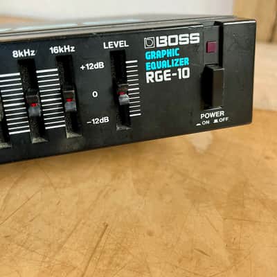 Boss RGE-10 Micro Rack Series Graphic Equalizer 1980s - Japan image 2