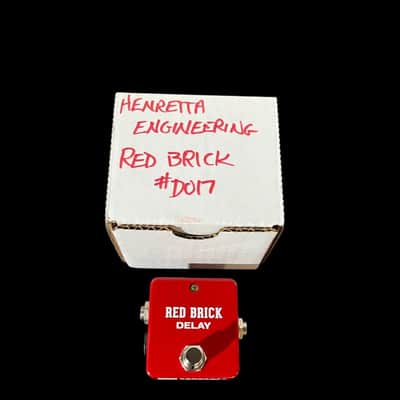 Henretta Engineering Red Brick Delay-x12224 | Reverb
