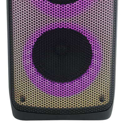 Rockville BASS PARTY 65 1200w LED Bluetooth House Party Speaker System+Mic Input image 8