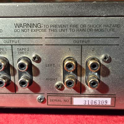 Vintage 1980s Harman/Kardon HK 825 Stereo Preamplifier image 9