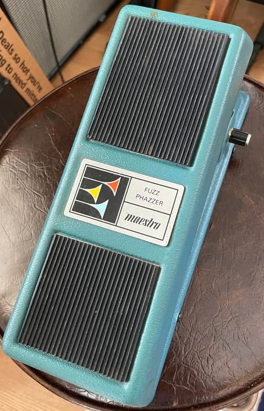 Vintage 1969 (or so) Maestro FP-2 Fuzz Phazzer Foot Controlled Fuzzy Phaser Pedal image 1