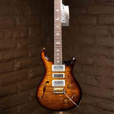 PRS 2024 Special Semi-Hollow Electric Guitar - Black Gold Wraparound Burst image 1