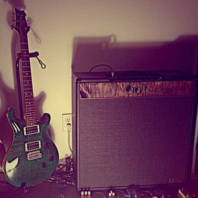 PRS CE24 with rare 3-piece Ten Top - Emerald Green image 4