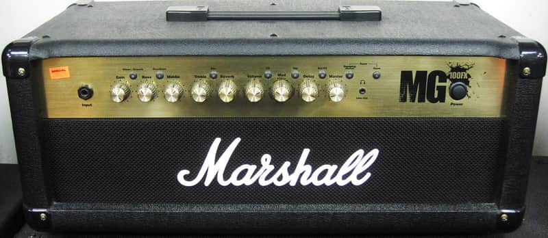 Marshall MG100FX Head Guitar Amp 100-watt Amplifier MG100HFX | Reverb